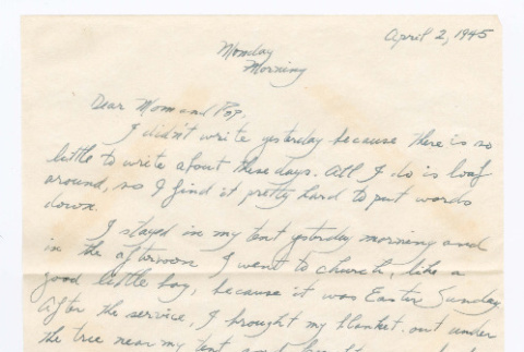 Letter from Tadashi Ishida to Mr. & Mrs. Y Ishida (ddr-densho-535-161)