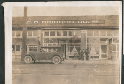 Photo of the C.D. Bridges Co. Inc, building (ddr-densho-483-932)