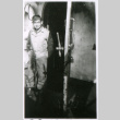 Soldier in doorway (ddr-densho-1007-826)