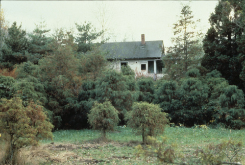 Neighboring house from the South,  Maintenance facilities site now (ddr-densho-354-2606)