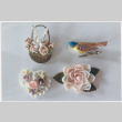 Handmade brooches (ddr-densho-539-158)