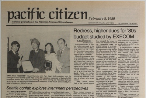 Pacific Citizen, Vol. 90, No. 2079 (February 8, 1980) (ddr-pc-52-5)