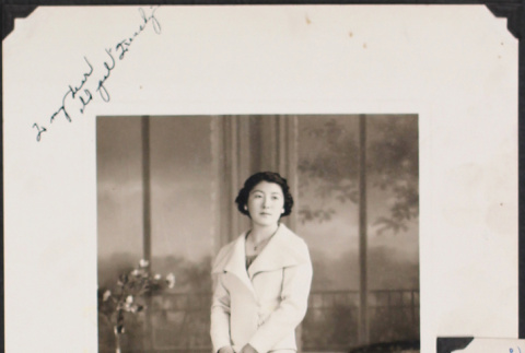 Portrait  of woman (ddr-densho-493-192)