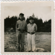 Two boys standing on beach (ddr-densho-430-305)