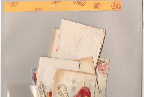 Page of Hisa Nimura Horiuchi Scrapbook (ddr-densho-325-45)