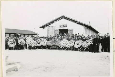 Funeral for Teruo Matsumoto (ddr-densho-37-1590)