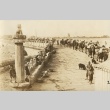 Pack camels crossing a bridge (ddr-njpa-6-108)