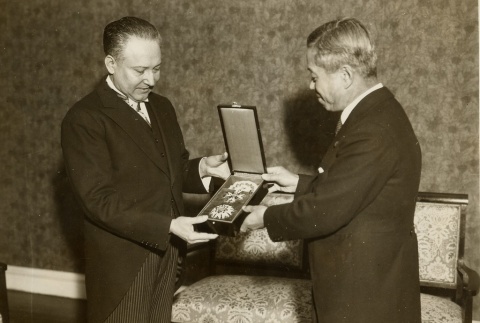 A man receiving a medal (ddr-njpa-1-1475)