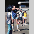 Campers playing volleyball (ddr-densho-336-326)