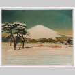 Colorized Mount Fujii in winter (ddr-densho-550-323)