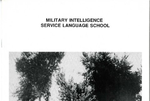 Military Intelligence Service Language School: Camp Savage, Minnesota, 1942-1944 (ddr-csujad-1-187)