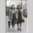 Two women on sidewalk (ddr-densho-1007-640)