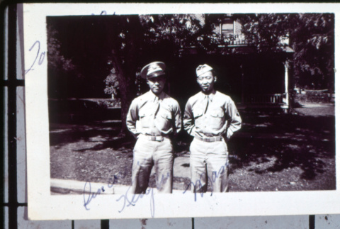 Two soldiers (ddr-densho-1007-1339)