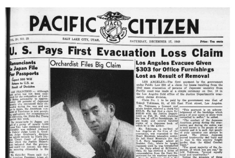 The Pacific Citizen, Vol. 29 No. 25 (December 17, 1949) (ddr-pc-21-50)