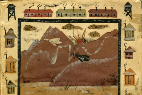 Cover of Tule Lake scrapbook (ddr-csujad-26-54)