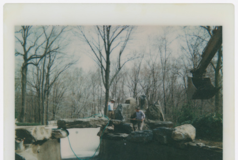Two men building rock feature (ddr-densho-377-1837)