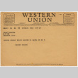 Western Union Telegram to Kan Domoto from Toichi Domoto (ddr-densho-329-682)