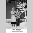 Two women in snow outside barracks (ddr-ajah-6-484)
