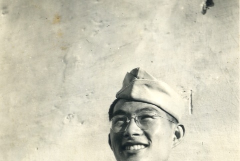 Henry Nakakihara in uniform (ddr-densho-22-357)