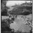 Japanese Americans playing in creek (ddr-densho-151-401)