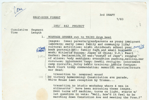 Nisei Soldier 3rd draft outline (ddr-densho-1007-1516)