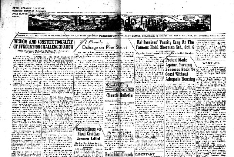 Colorado Times Vol. 31, No. 4367 (September 27, 1945) (ddr-densho-150-78)