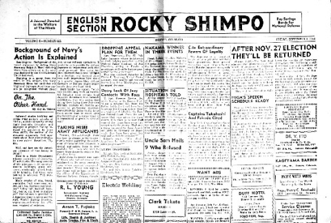Rocky Shimpo Vol. 11, No. 105 (September 1, 1944) (ddr-densho-148-40)