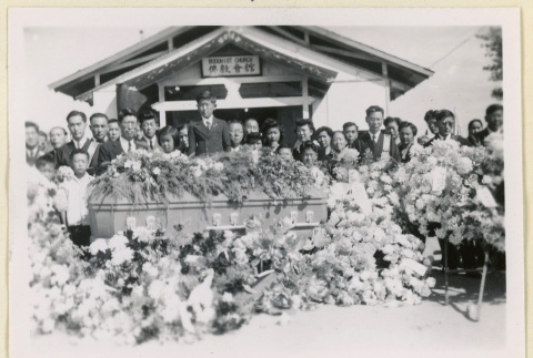 Funeral for Kimiyo Yamabe (ddr-densho-37-1567)