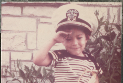 Boy in sailor suit (ddr-densho-523-495)