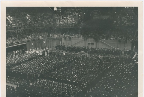 Graduation ceremony at the University of Wisconsin (ddr-densho-338-26)
