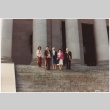 On the steps of the State Capitol building for the signing of the Washington State Redress Bill (ddr-densho-10-159)