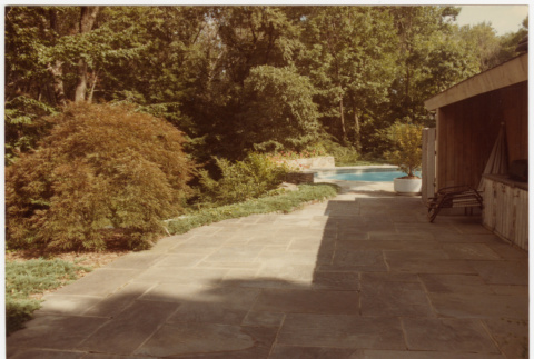 Patio leading to pool (ddr-densho-377-1827)