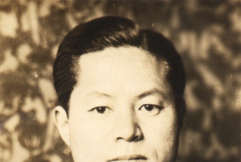Portrait of Masaaki Noma, a Nagano educational administrator (ddr-njpa-4-1506)