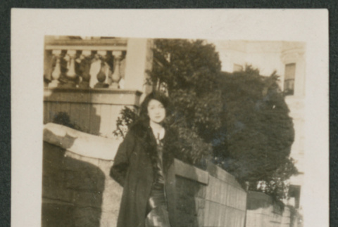 woman on stairs (ddr-densho-378-546)