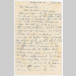 Letter from Tadashi Ishida to Mr. & Mrs. Y Ishida (ddr-densho-535-131)