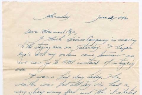Letter from Tadashi Ishida to Mr. & Mrs. Y Ishida (ddr-densho-535-367)
