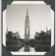 View of a tower at the Golden Gate International Exposition (ddr-densho-300-158)