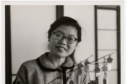 Photo of young woman (ddr-densho-424-425)