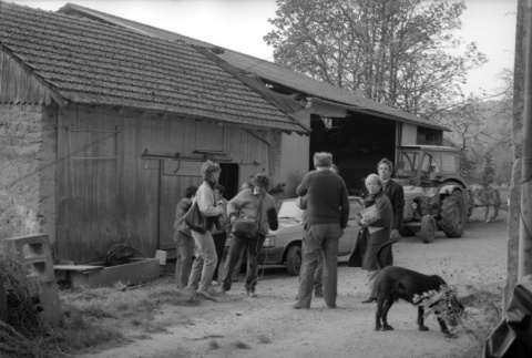 Documentary production, Loni looking at camera (ddr-densho-1007-567)