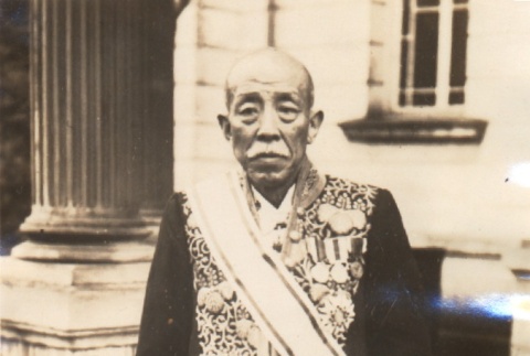 Japanese political leader in formal dress (ddr-njpa-4-2122)