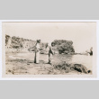 Toru Miyoshi and other child at beach (ddr-densho-480-105)