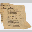 Clipping of poem by Henri Takahashi (ddr-densho-410-298)