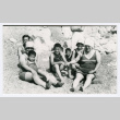 Miyoshi family at the beach (ddr-densho-480-99)