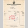Invoice from the Isbell-Kent-Oakes Dry Goods Co. (ddr-densho-319-512)