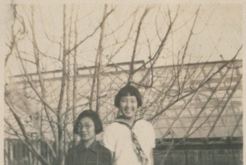 Photograph: Sally and Mary Fujii (ddr-densho-357-104-mezzanine-d433282cfc)