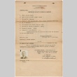 Certificate of fact of issue of passport (ddr-densho-325-66)