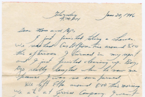 Letter from Tadashi Ishida to Mr. & Mrs. Y Ishida (ddr-densho-535-371)
