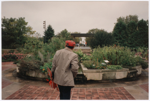 Man entering walk around (ddr-densho-377-2060)