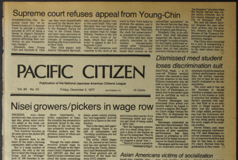 Pacific Citizen, Vol. 85, No. 23 (December 2, 1977) (ddr-pc-49-47)
