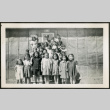 Group of children with Ben Kuroki (ddr-csujad-32-22)